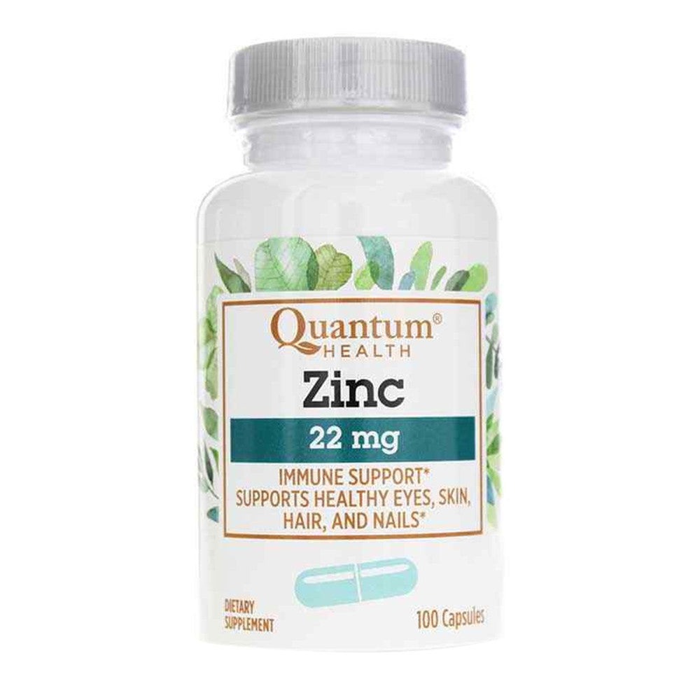 Quantum Health Zinc Immune Support Capsules 22 Mg, 100 Ea